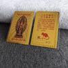 Los fabricantes suministran 12 tarjetas de lámina de oro del zodiaco, 12 tarjetas de oro del zodiaco, ocho tarjetas de oro de plástico de los guardianes, tarjetas de vida