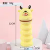 Estojo de lápis retrátil de silicone com tema de desenho animado transfronteiriço, estojo fofo e de grande capacidade com zíper, organizador de material escolar para alunos do ensino fundamental