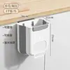 Lixeira de cozinha dobrável para parede, porta de armário, balde de armazenamento especial, atacado