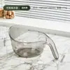 Cesta Plástica Multifuncional para Lavar Arroz, Escorredor de Cozinha para Lavar Arroz e Frutas, Bacia de Lavar Arroz de Dupla Utilidade, Cesta de Armazenamento com Filtro de Água