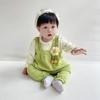 Ropa de Otoño para Bebé, Niña Bebé, Mono de Manga Larga con Estampado de Lunares y Flor Estéreo, Ropa para Recién Nacidos, Estilo Nuevo Súper Lindo, Ropa de Moda