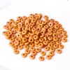 Espaciadores Falsos de Hueso de Oliva 6mm 8mm DIY Cuentas Budistas Accesorios Bodhi Piezas de Ámbar Oscuro Cuentas Sueltas