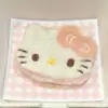 Lindo Pinza para el Cabello de Peluche Gato Kt Rojo Vino Dulce Corazón de Niña Pinza Bb Dibujo Animado Versátil Pinza para Flequillo Ins Pinza Popular