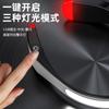 Luz de trabajo nueva de Amazon transfronteriza plástico ABS luz para pesca nocturna luz de libro cabestro cob faro recargable Tipo-C