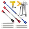 Máquina de Pintura Airless para Pintura Látex Masilla Accesorios Boquilla Cabezal de Spray Set Pistola de Pintura Boquilla