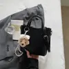 Bolsas Femininas Novas e Modernas Transfronteiriças, Bolsa Transversal Versátil Simples Texturizada Retrô, Bolsa de Mão Quadrada Pequena Elegante de Alta Qualidade