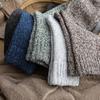 Meias Masculinas Longas Ins Tendência Aconchegante Outono e Inverno Quente Aconchegante Veludo Toalha Masculina Inverno Cano Médio Atacado