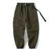 Calças esportivas masculinas de primavera e outono, calças de bobina da moda, calças casuais elásticas da moda para todos os jovens, da moda
