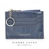 Mini Cartera Compacta de Cocodrilo Estilo Coreano para Llaves y Monedas Portatarjetas con Bloqueo de Color Dos en Uno Estuche Pequeño para Tarjetas Estilo Chanel con Cremallera