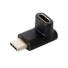 Adaptador tipo C macho a hembra extensión carga cabeza de conversión 3A conector para teléfono móvil tableta computadora portátil