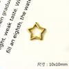 Yu Zou Planeta Aleación Accesorios Planeta Luna Cohete Estrella Pegamento Cristal Hecho a Mano DIY Paquete de Material para Joyería