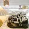 Zapatos planos JK estilo Mary Jane de punta redonda para mujer, nueva colección primavera/otoño 2026, suela gruesa, perfectos con faldas, estilo Lolita suave y dulce, zapatos pequeños de piel