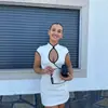 Para Comércio Exterior Transfronteiriço Europeu e Americano Roupas Femininas, Quente de Vendas no Aliexpress Verão Elegante Socialite Novo Estilo Chinês Cheongsam Curto