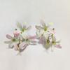 Orquídea Pequena Simulada DIY Xunpu Grampo de Cabelo Feminino Acessórios de Tiara de Flor 8,5 cm Flor de Chiffon Sapato e Chapéu Acessórios de Flor Artificial