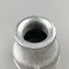Tubo reductor galvanizado, tubo reductor galvanizado directo Mike para ingeniería de gas, accesorio reductor con rosca interior, tes reductoras