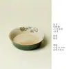 Juego Gaiwan de Cerámica Turquesa Glaseado de Caramelo de Tres Piezas, Juego de Té Kung Fu Fresco y Elegante, Exquisita Taza de Té para Preparar y Servir Té