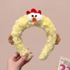 Diadema de Felpa Linda Otoño Invierno para Niños Dulce Dibujo Animado Domador de Cabello Diadema Estilo Coreano Exquisito Pasador para el Cabello Goma para el Cabello Accesorios para el Cabello