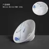 Taza cónica pintada a mano, taza pequeña individual de pared delgada para té, taza individual de cerámica para degustación, taza maestra de porcelana azul y blanca, taza individual para té kung fu