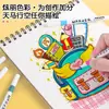 Rotulador acrílico de acuarela para niños, rotulador de seguridad apilable y opaco de color para estudiantes.