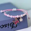 Pulsera de Mariposa Versátil Nueva Transfronteriza Joyería de Cerámica al por Mayor para Mujer Versátil Popular Pareja Pequeños Regalos Frescos en Stock