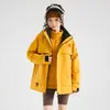Chaqueta exterior para hombre y mujer, conjunto de dos piezas desmontable tres en uno, funcional resistente al agua para otoño e invierno, para viajes, senderismo y ropa de trabajo
