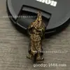 Pingente Pequeno de Latão Guan Gong Pingente de Latão Guan Erye Zhongyi Pingente para Chaveiro de Carro DIY Atacado