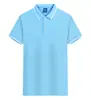 Playeras Polo Personalizadas de Borde Blanco Único, Ropa de Trabajo Transpirable, Camisetas de Manga Corta, Ropa de Trabajo Bordada Personalizada de Alta Gama, Playeras Polo Personalizadas
