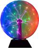 Amazon Europa e América 6 polegadas Bola Mágica de Relâmpago Decorativa Bola de Plasma Bola Estática Sensível ao Toque Lâmpada Luz Noturna Brilhante