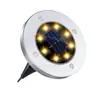 Nova Luz Solar Subterrânea Transfronteiriça Luz de Gramado LED Impermeável para Exterior Decorativa para Jardim Casa Pátio
