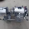 Máquina de pipoca a gás semiautomática, extrusora industrial de fluxo de ar, equipamento de maquinário de extrusão de grânulos de milho e arroz ADH