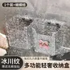 Caja de Almacenamiento de Toalla de Lavar Desechada Montada en la Pared Baño Toalla Secundaria Suave de Algodón Pañuelo Portatoallas de Inodoro Acabado