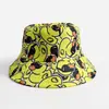Sombrero de Pescador Pato Amarillo Celebridad de Internet, Sombrero de Sol Reversible Vintage con Protección Solar, Sombrero de Cubo Hip-Hop Versátil para Exteriores Unisex