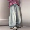 Ropa de Otoño para Niños Jeans 2026 Nueva Ropa Infantil Pantalones de Pierna Curva Estilo Canalla de Otoño Genial Niños Grandes Niños Niños de Otoño Modernos