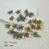 Plástico CCB Estrela de cinco pontas Perfurado geométrico Transfronteiriço DIY Artesanal Joias Pulseira Colar Acessórios