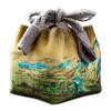 Yingjiang - Taza maestra de algodón y lino engrosado, bolsa de almacenamiento para una sola taza, juego de tazas portátiles de viaje, juego de té, taza de degustación de té, bolsa de tela pequeña
