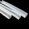 Tira de Sellado de Silicona en Forma de U Tira de Sellado Fija de Silicona en Forma de U Tira de Sellado para Tarjeta de Mesa con Base de Acrílico y Madera