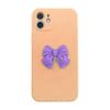 Adequado para Capa de Celular Laço para iPhone 13 Apple 13 All-Inclusive Furo Fino Silicone Líquido Imitação High-End Transfronteiriço