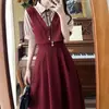 Conjunto de Vestido Estudiante de Manga Corta para Mujer Tallas Grandes, Falso Dos Piezas Verano Nuevo Estilo Atuendo para Maestra, Vestido Petite