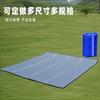 Esterilla Impermeable para Exteriores con Doble Cara de Papel de Aluminio, Esterilla Plegable para Picnic, Playa y Siesta, Cojín de Algodón Perlado, Impermeable y Engrosada para Acampar