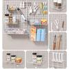 Grade Display Rack Jardim de Infância Art District Works Ring Creation Rack Stall Photo Hanging Rack Mesh Jóias Arame farpado