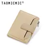Cartera corta para mujer de gran capacidad estilo japonés y coreano, de mano transfronteriza, con pliegue del 20%, cremallera, cartera de PU, bolsa plateada, tela financiera