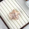 Horquilla de Estrella Linda de Dibujos Animados Muñeca de Tela Estrella de Cinco Puntas Accesorio para el Cabello DIY Broche Decoración Accesorios para Ropa Materiales