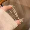 Pulsera de Calabaza Hueca con Circonita Electrochapada en Oro Real de 18K, Lujo Ligero, Gama Alta, Pulsera Exquisita, Nuevo Estilo Chino, Accesorio de Mano Versátil