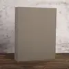 Fichário de argolas capa dura em couro A4 em estoque livro de armazenamento de tecido com 3 furos amostras de cores amostras de tecido em branco
