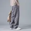 NASA SOBRE pantalones de pana para hombre, colección de otoño, estilo americano de pierna recta, pierna ancha, pantalones casuales de corte holgado