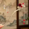 Nuevo Pasador de Aleación con Borla Estilo Chino para Mujer, Pasador de Gama Alta de Nicho, Pasador Versátil de Estilo Antiguo para Accesorios de Peinado Cheongsam y Hanfu