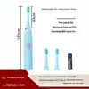 Escova de Dentes Elétrica Sônica Inteligente de Levitação Magnética Totalmente Lavável Escova de Dentes Elétrica Recarregável USB Transfronteiriça Modelo Casal Sem Fio