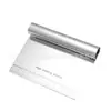 Raspador de polvo de salchicha de acero inoxidable cortador de repostería raspador de panqueques raspador plano de crema para pasteles cortador de fideos cortador de masa