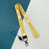 Cordão de Poliéster da Moda para Celular, Alça de Pescoço, Porta-Cartões, Chaveiro, Crachá de Trabalho, Crachá Anti-Perda para Homens e Mulheres
