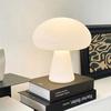Lâmpada de Mesa Ins Média Dinamarquesa Creme Cogumelo Carregamento Dimerização Sala de Estar Estudo Quarto Cabeceira Lâmpada Decorativa de Atmosfera
